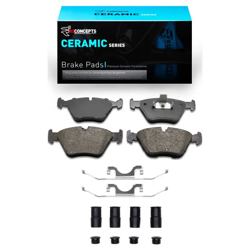 R1 96-03 Bmw 525I (Usa/Canada) Front Ceramic Pads & Hardware Kit 1