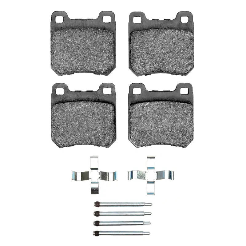 R1 97-01 Cadillac Catera Rear Ceramic Pads & Hardware Kit 1
