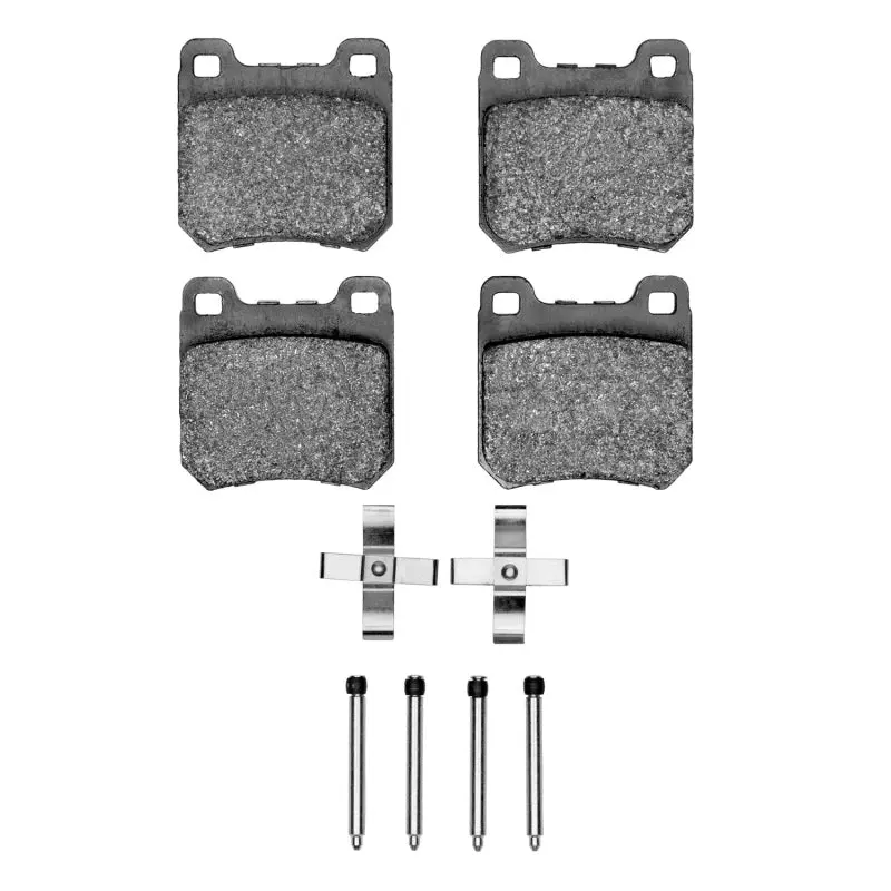 R1 97-08 Chevrolet Astra (Mexico) Rear Ceramic Pads & Hardware Kit 1