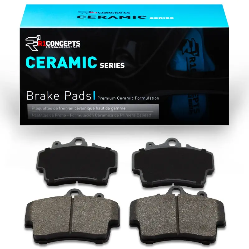 R1 97-08 Porsche Boxster Front R1 Ceramic Brake Pads 1
