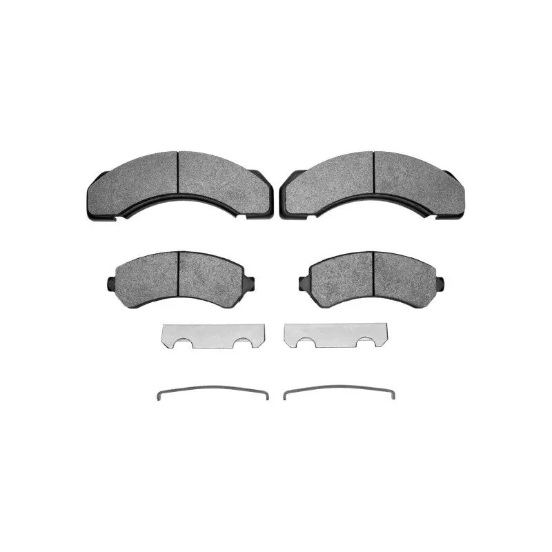 R1 97-12 Chevrolet P30 Front/Rear Ceramic Pads & Hardware Kit 1