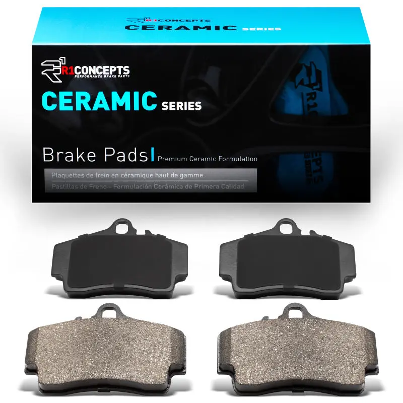 R1 97-12 Porsche Boxster Rear R1 Ceramic Brake Pads 1