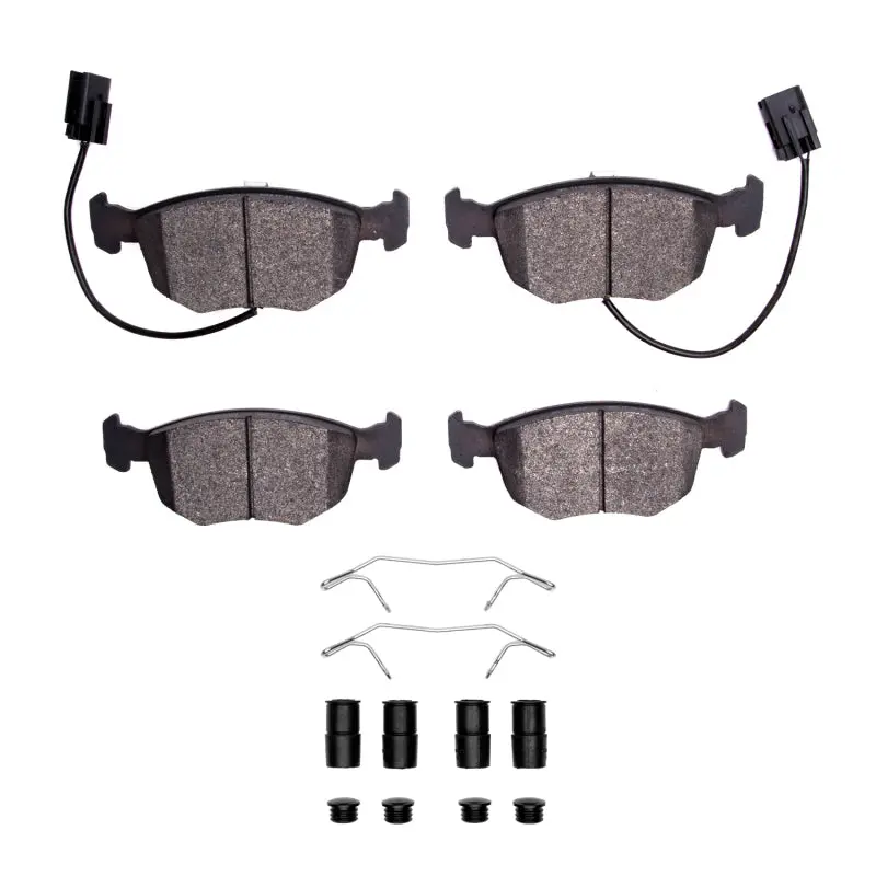 R1 98-99 Ford Contour Front Ceramic Pads & Hardware Kit 1