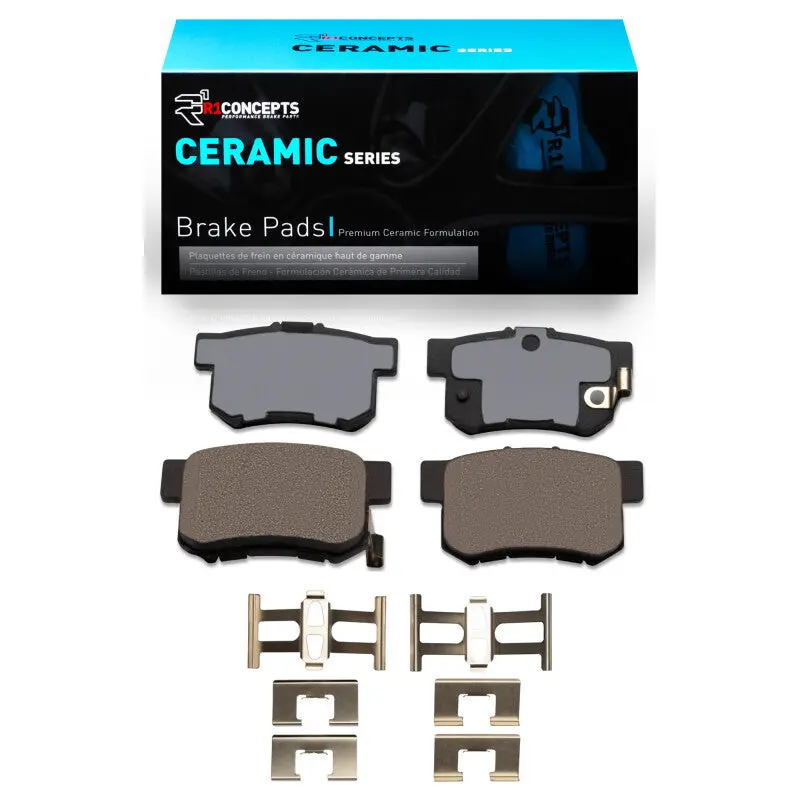 R1 99-04 Acura Rl Rear Ceramic Pads & Hardware Kit 1