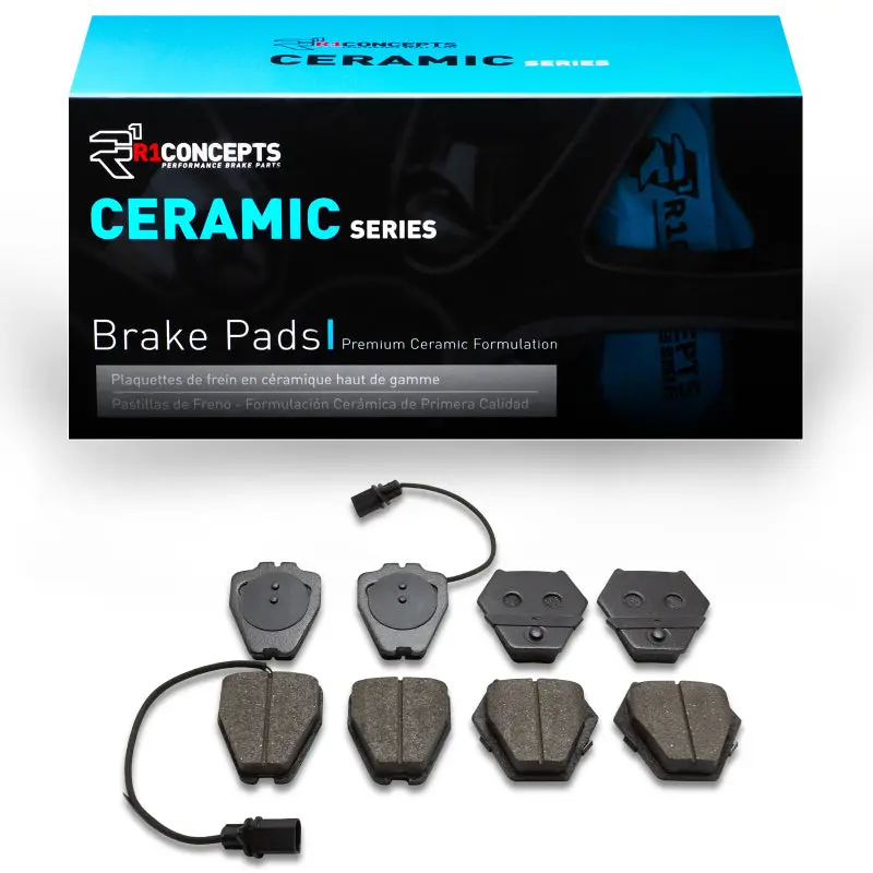 R1 99-05 Audi S4 Front R1 Ceramic Brake Pads 1