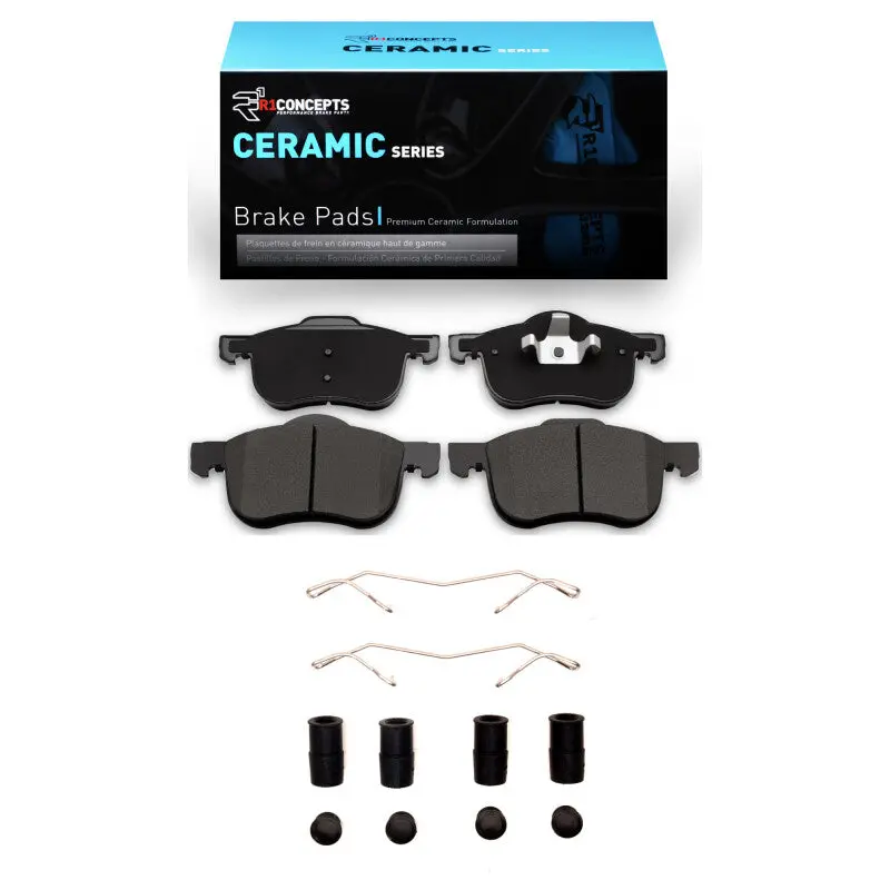 R1 99-09 Volvo V70 Front Ceramic Pads & Hardware Kit 1