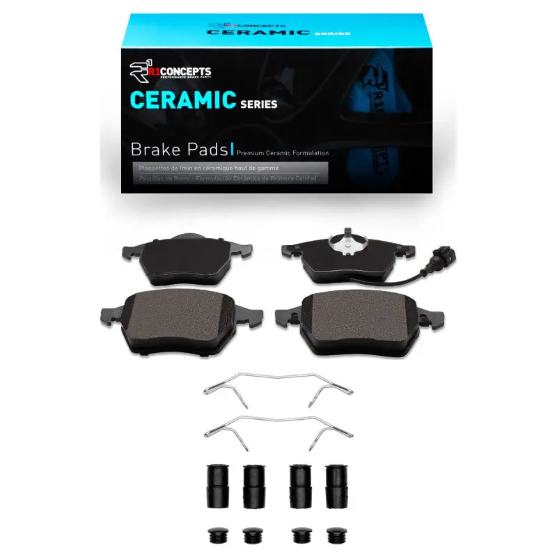 R1 99-10 Audi Tt Quattro Front Ceramic Pads & Hardware Kit 1