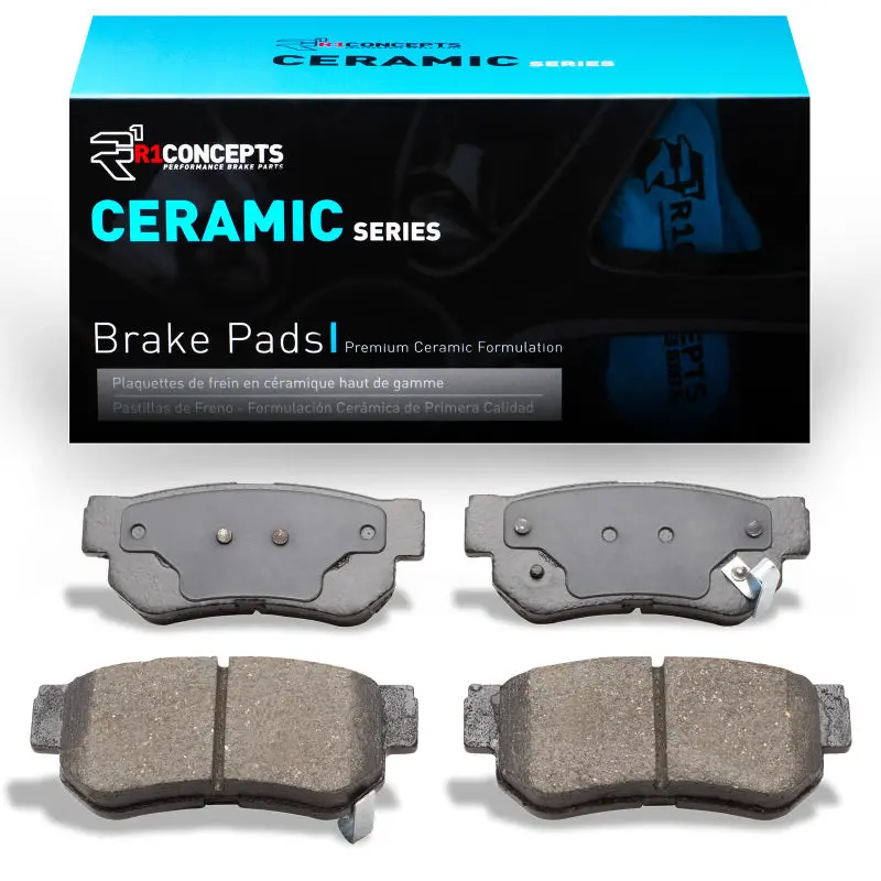 R1 99-10 Hyundai Santa Fe Rear R1 Ceramic Brake Pads 1