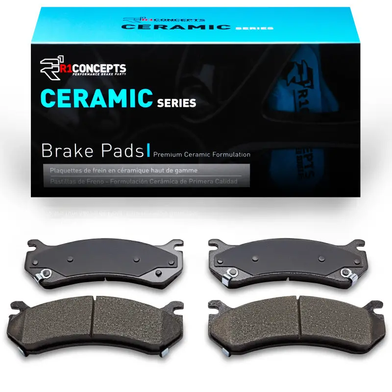 R1 99-13 Cadillac Escalade Esv Front/Rear R1 Ceramic Brake Pads 1
