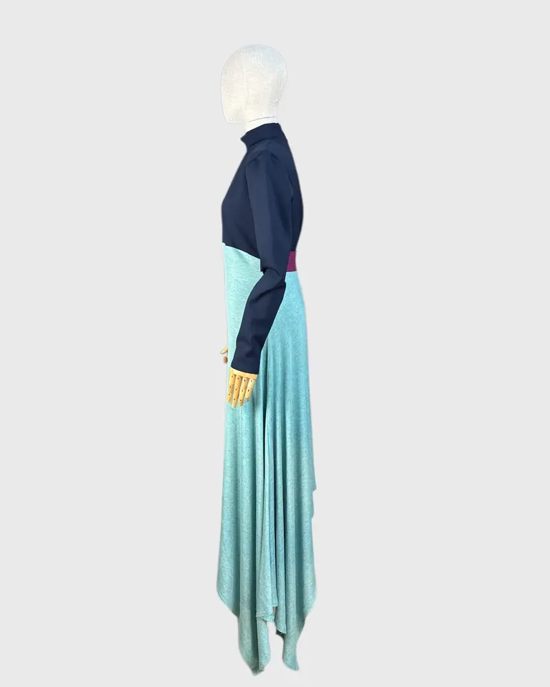 Robe Bicolore Asymétrique Marie Saint Pierre, Taille M 2