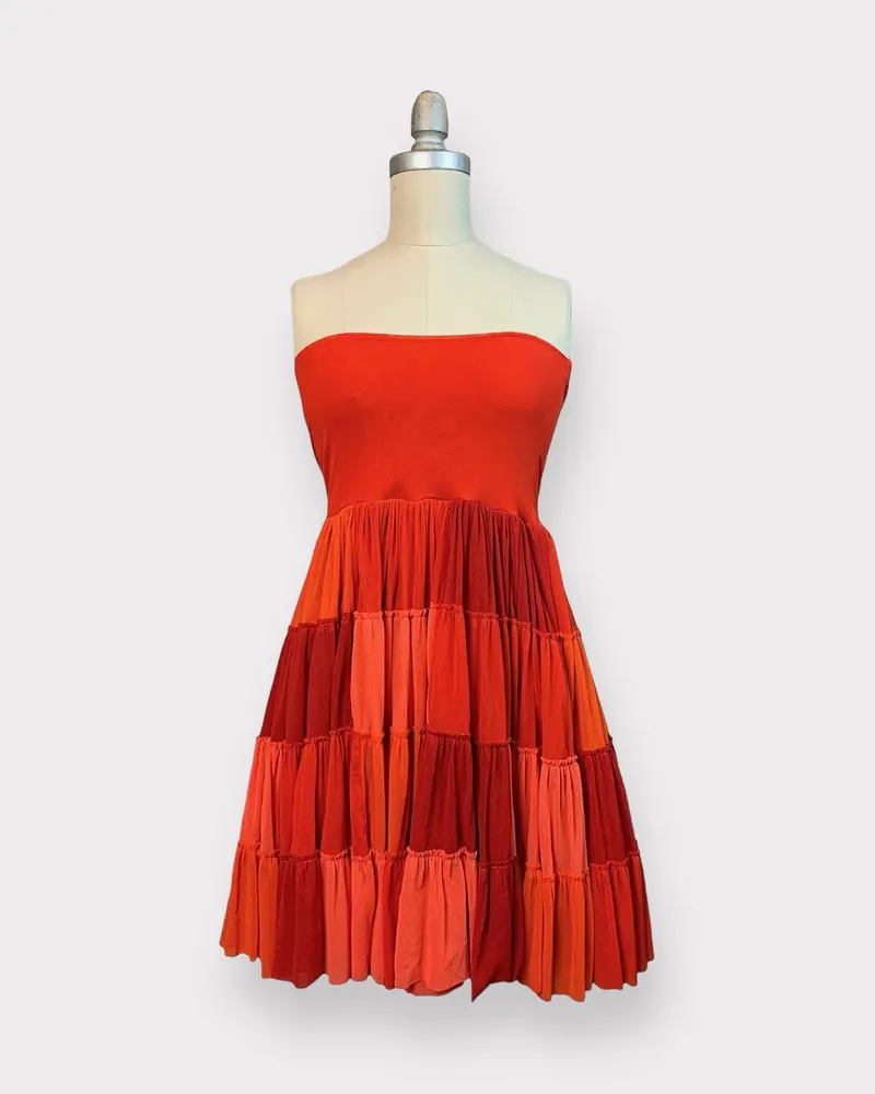 Robe Ou Jupe Tutu Rouge, Jean-Paul Gauthier, L 1