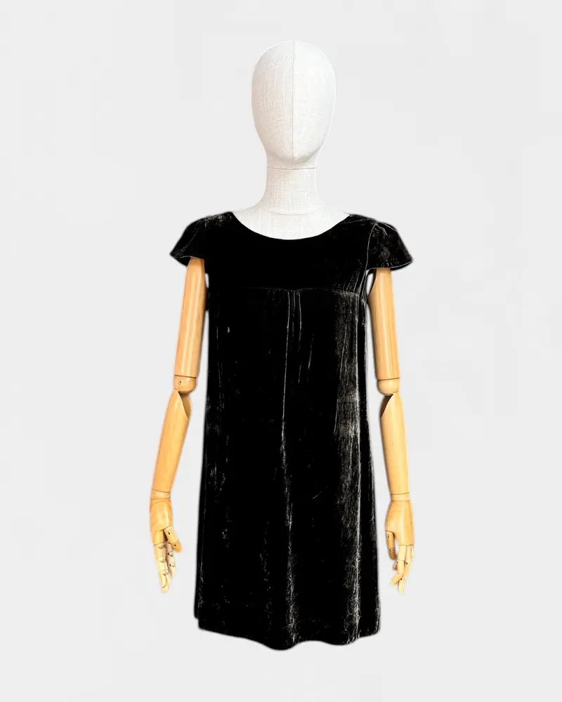 Robe Velours Marron Tara Jarmon , 40 1