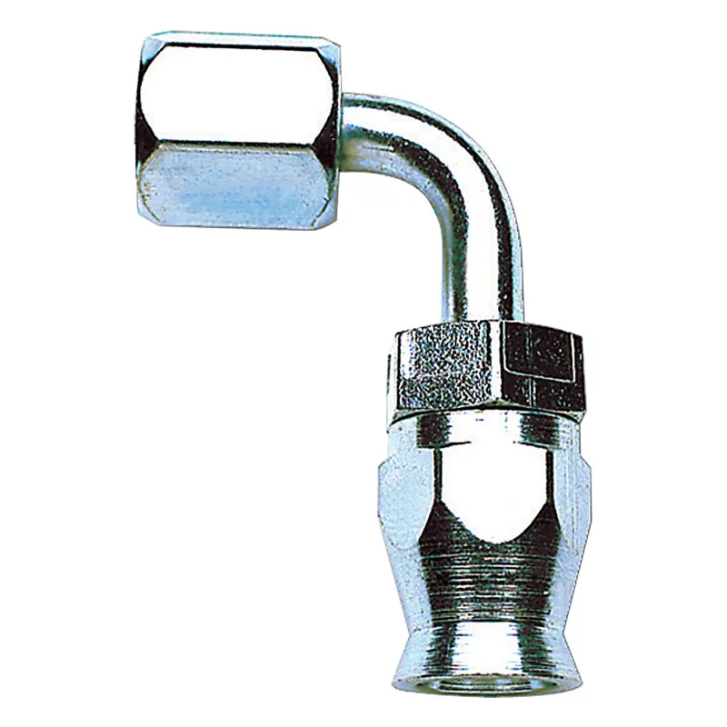 Russell Performance -10 An Endura Powerflex Power Steering 90 Degree Hose Ends 1
