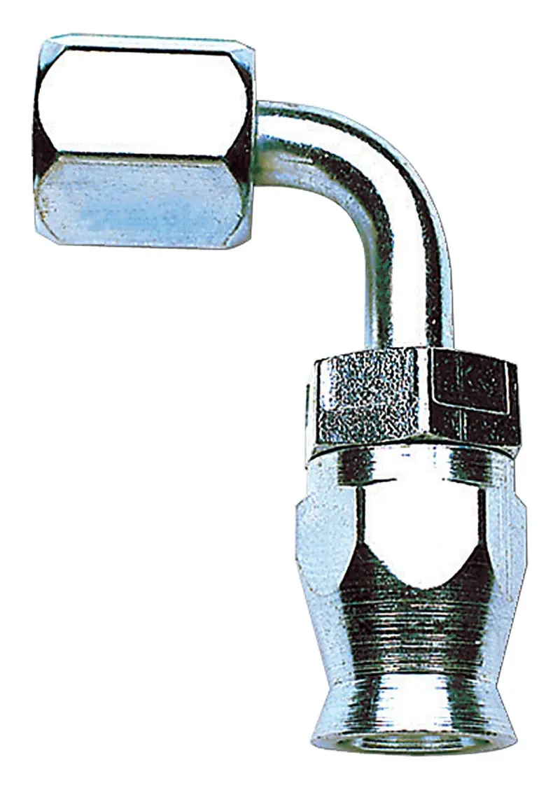 Russell Performance -10 An Endura Powerflex Power Steering 90 Degree Hose Ends 2