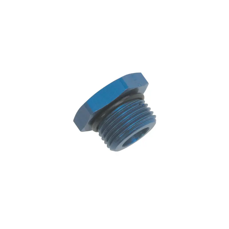 Russell Performance -10 An Straight Thread Plug (Blue) 1