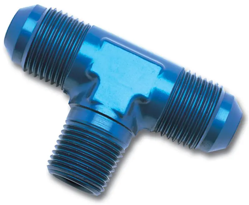 Russell Performance -10 An To 1/2In Npt Flare To Pipe Tee Fitting 1