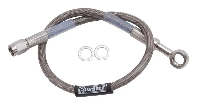 Russell Performance 33In 10Mm Banjo Competition Brake Hose 1