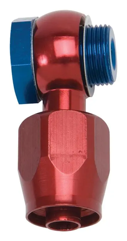 Russell Performance -6 An Carb Banjo Adapter Fitting (Red/Blue) 2