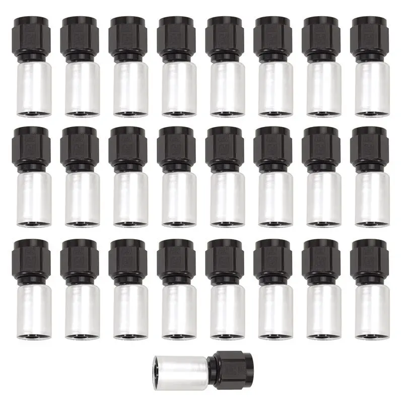 Russell Performance -6 An Proclassic Crimp Straight End (O.D. 0.600) (Qty. 25) 2