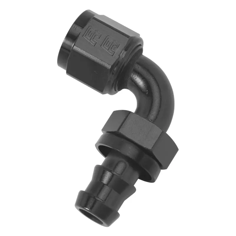 Russell Performance -6 An Twist-Lok 90 Degree Hose End (Black) 1