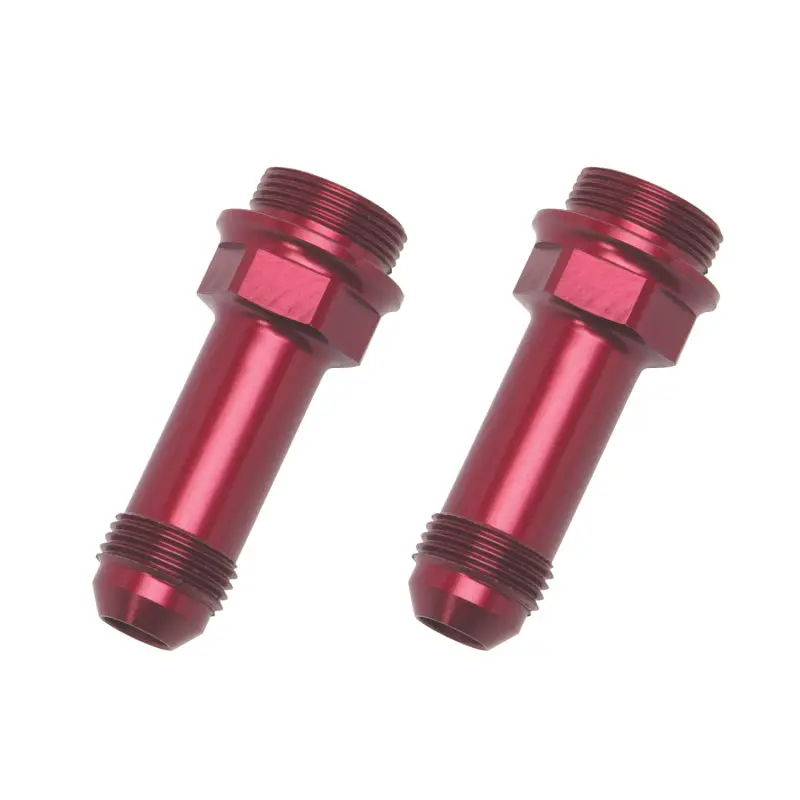 Russell Performance 7/8In -20 X -8 An Male Flare Extended (2 Pcs.) (Red/Blue) 1
