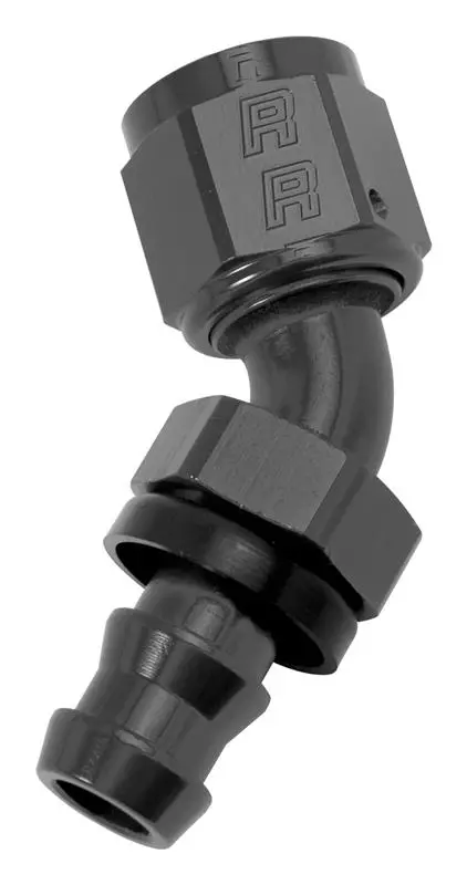 Russell Performance -8 An Twist-Lok 45 Degree Hose End (Black) 1