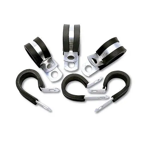 Russell Performance Cushion Clamps - Holds -8 An Hose (6 Pcs.) 1