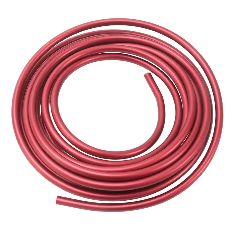 Russell Performance Red 3/8In Aluminum Fuel Line 1