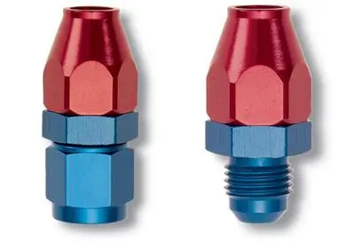 Russell Performance Red/Blue -8 An Female Swivel To 1/2In Aluminum Tube 2
