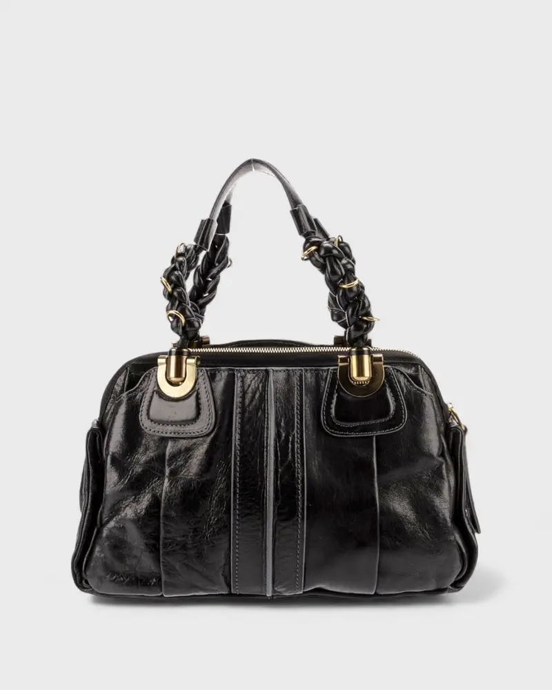 Sac Héloïse Cuir Noir, Chloé 1