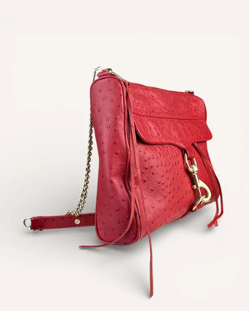 Sac Rebecca Minkoff En Cuir Rouge 2