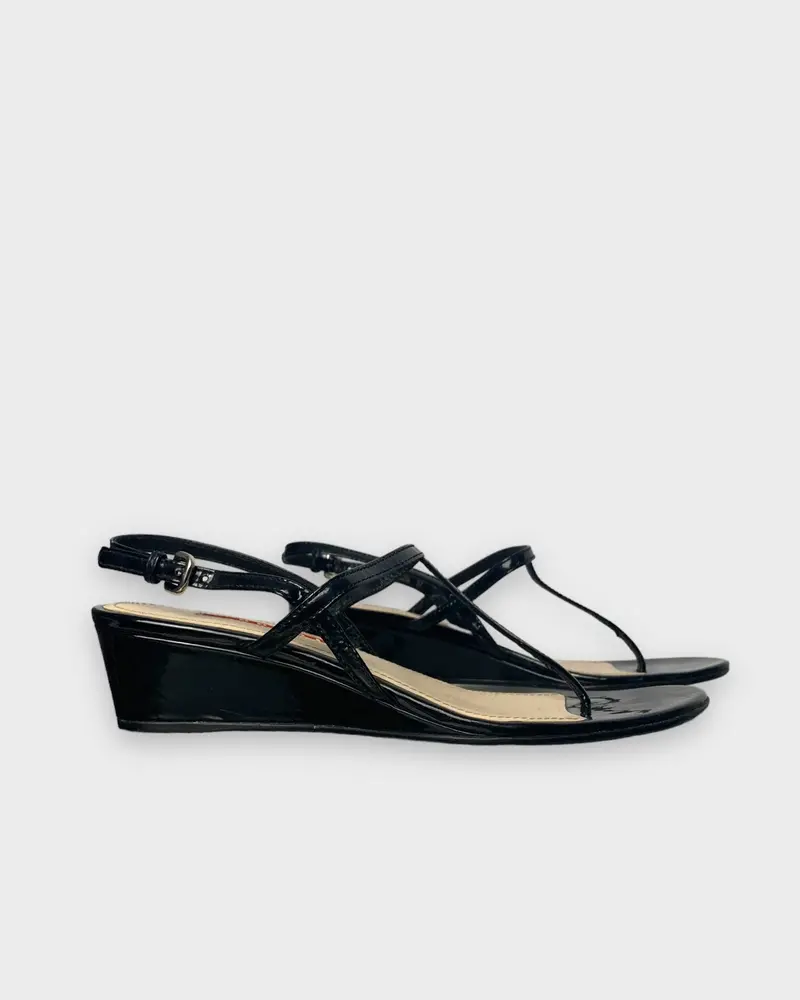 Sandales Noires Prada, 38 1