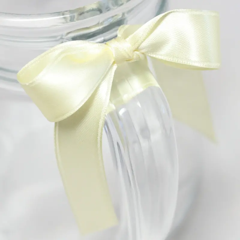 Satin Ribbon - Butter Yellow Colour 10 1