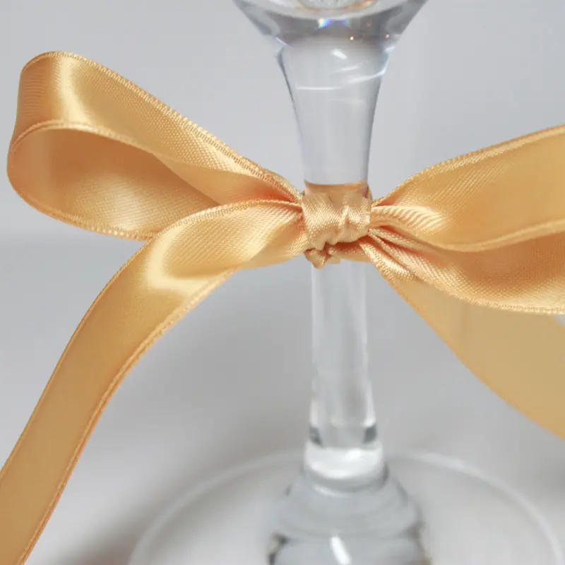 Satin Ribbon - Honey Gold Colour 52 1