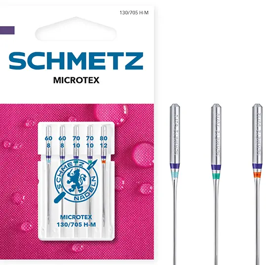 Schmetz Microtex Sharp Sewing Machine Needles 5