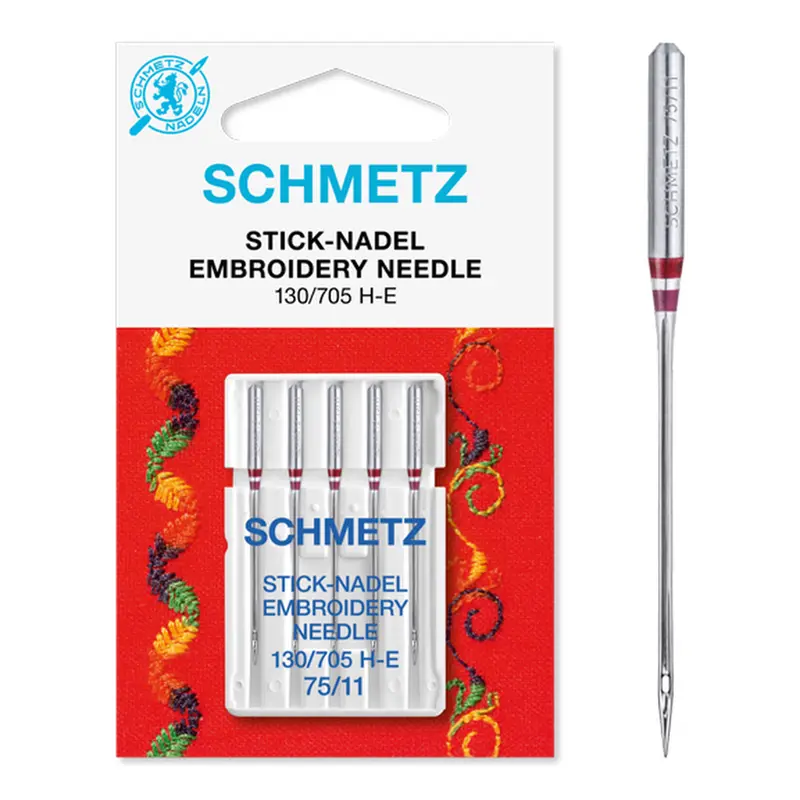Schmetz Sewing Machine Needles For Embroidery 1