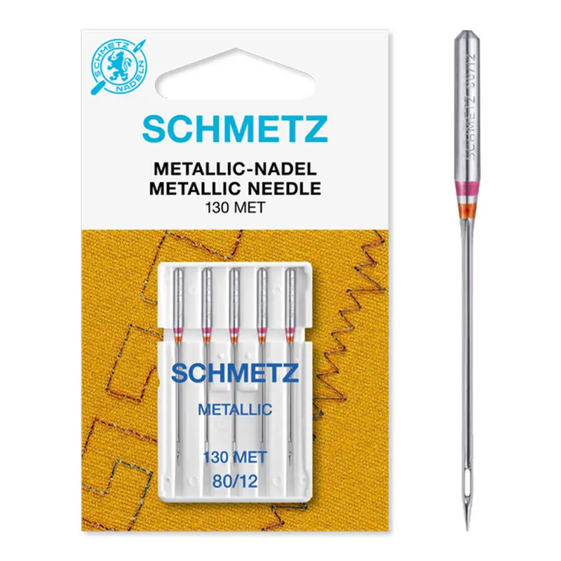 Schmetz Sewing Machine Needles For Metallic Threads 1