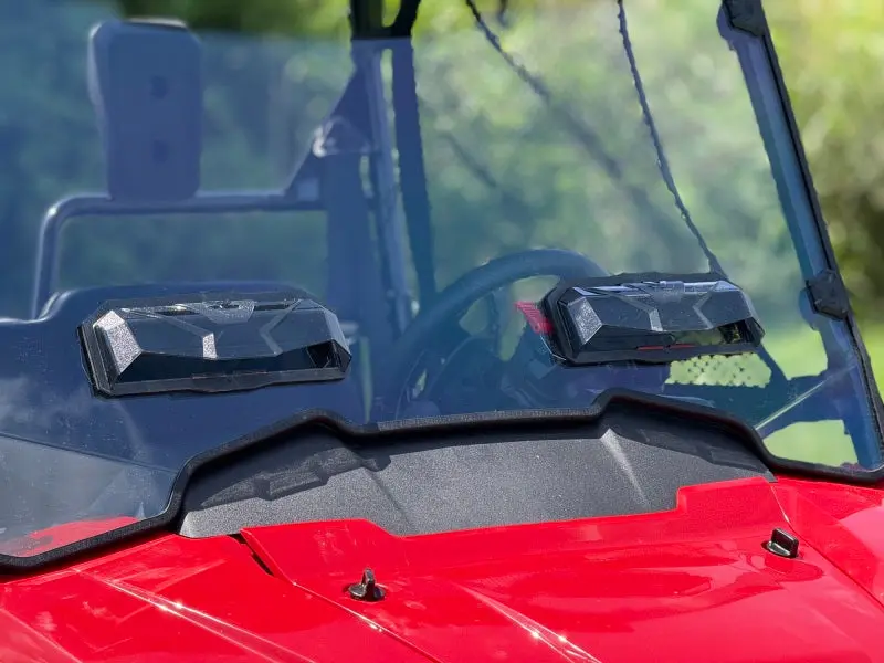 Seizmik 14-25 Honda Pioneer 700 Vented Tool-Less Windshield Hard Coated 2