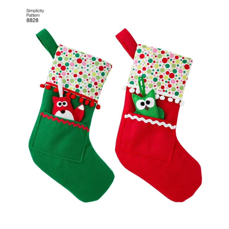 Simplicity 8828 Christmas Decorations Sewing Pattern 2