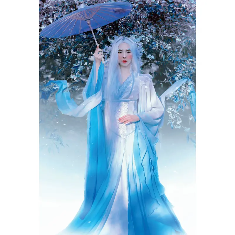 Simplicity 8971 Fantasy Costume Pattern | Ice Queen 1