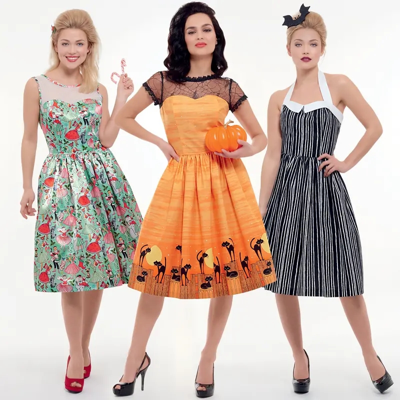Simplicity 8979 Fifties Style Halloween Costume Pattern 2
