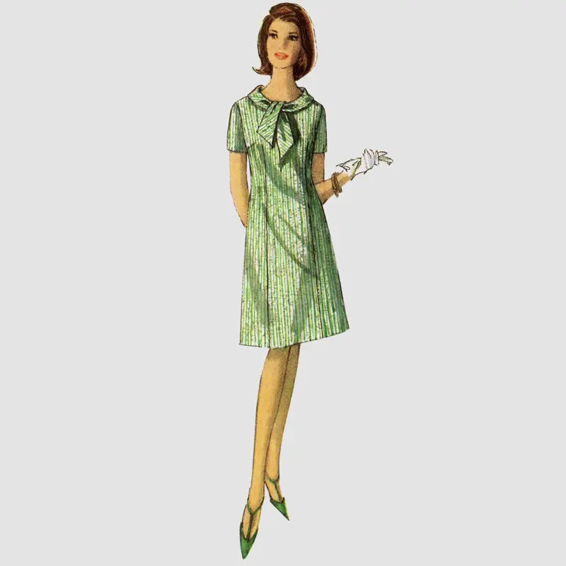 Simplicity 9104 Vintage Dresses Pattern 1