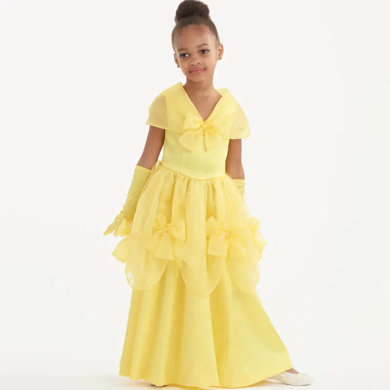 Simplicity 9168 Girls' Princess Costumes Pattern 1