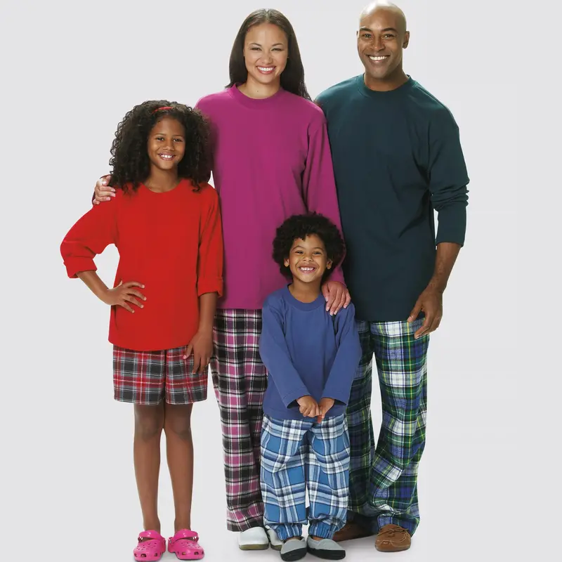 Simplicity 9202 Sleepwear Pattern For Men, Women And Children 1