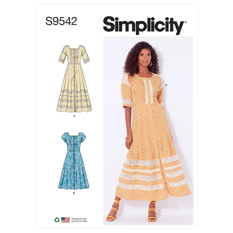 Simplicity 9542 Misses' Dresses Pattern 2