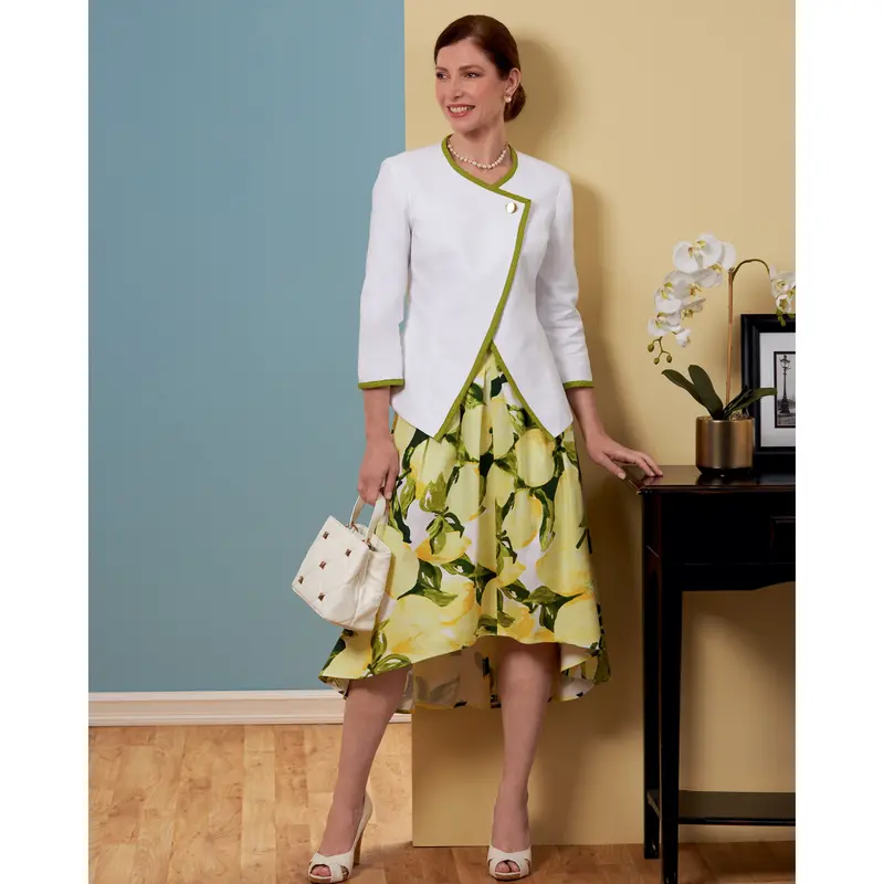 Simplicity 9555 Misses' Jacket And Skirts Pattern 1