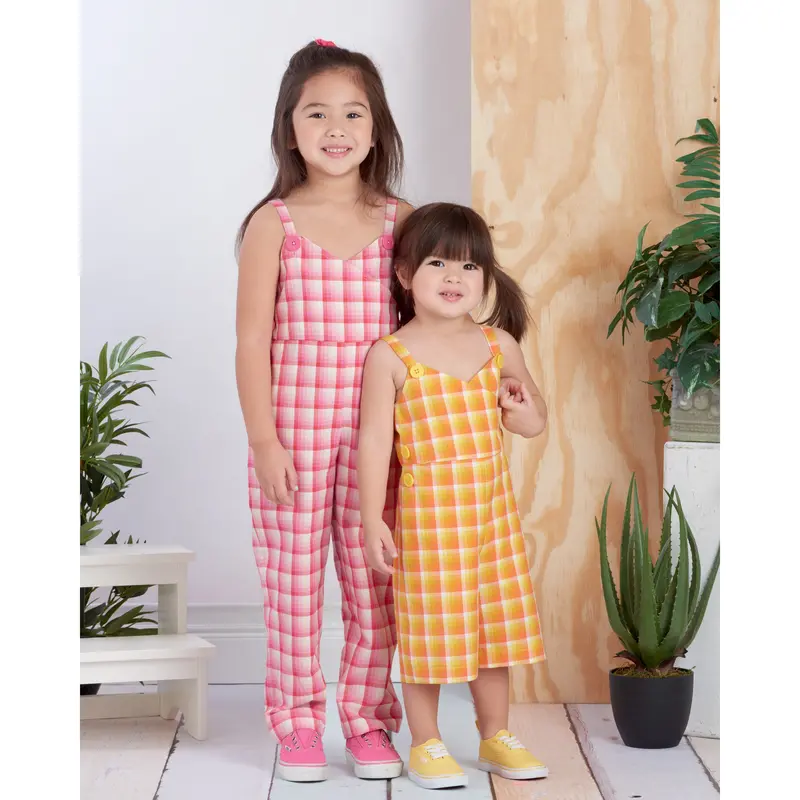Simplicity 9558 Toddlers' And Children's Jumpsuit, Romper And Jumper 1