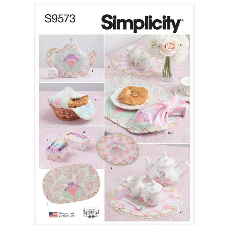 Simplicity 9573 Tabletop Accessories Pattern 1