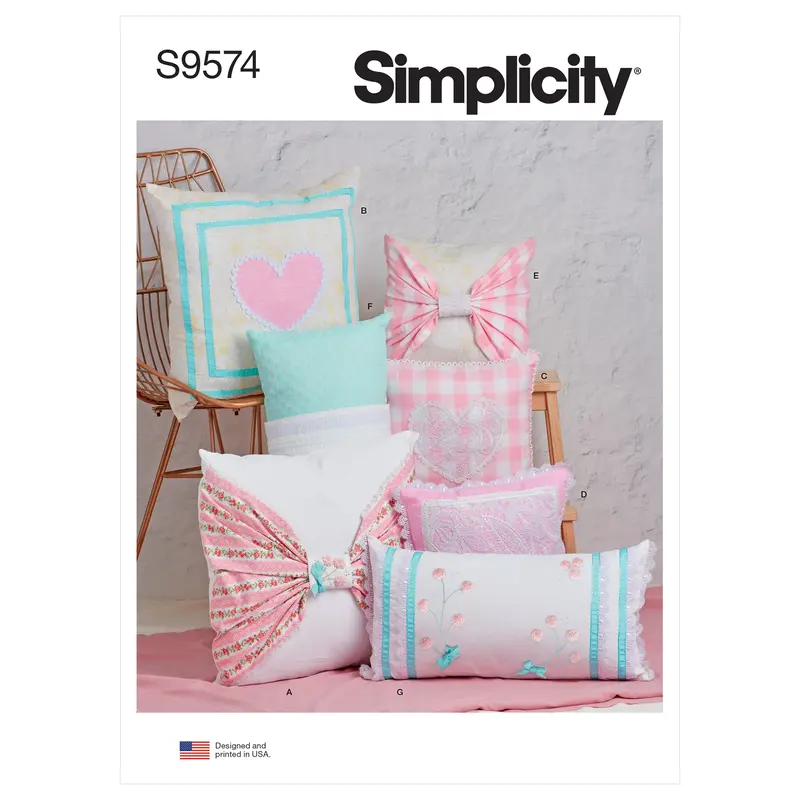 Simplicity 9574 Pillows Pattern 2