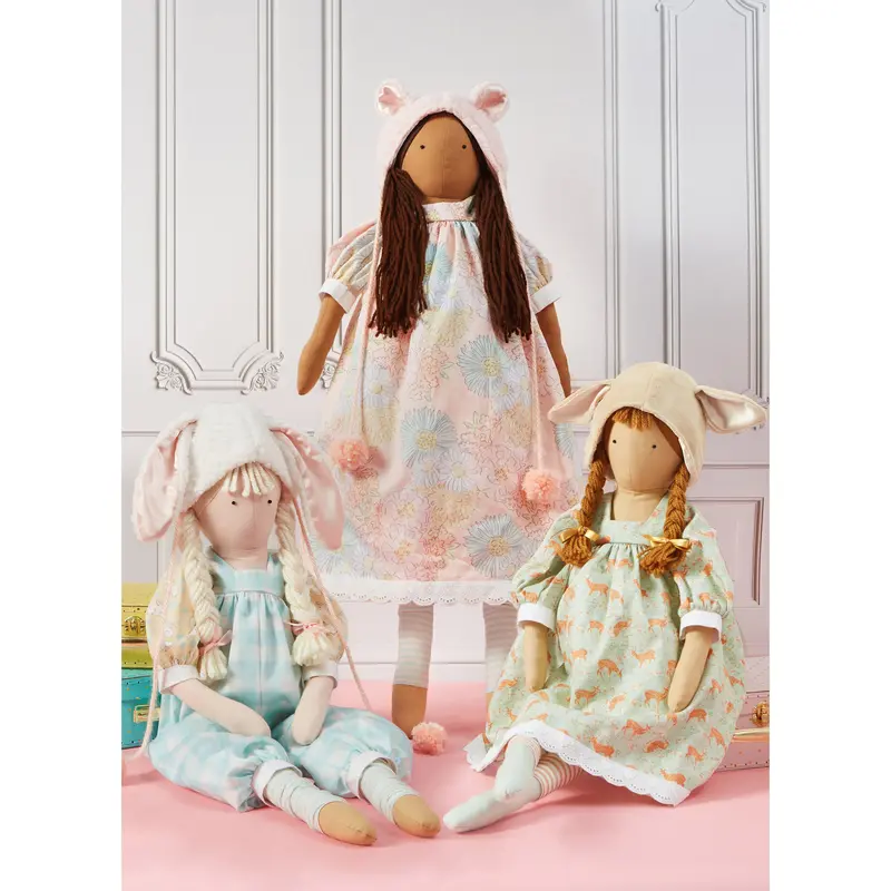 Simplicity 9621 Plush Dolls And Clothes Pattern By Elaine Heigl Designs 1